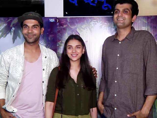 Aditi Rao Hydari & Rajkummar Rao Promote <i>Bhoomi</i> & <i>Newton</i>