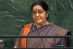 We Made IITs, Pakistan Made Lashkar, Says Sushma Swaraj At UN We Made IITs, Pakistan Made Lashkar, Says Sushma Swaraj At UN