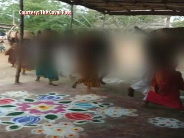 Video : Bare-Chested Girls In Madurai Temple Ritual, 'Worshipped' Like Goddesses