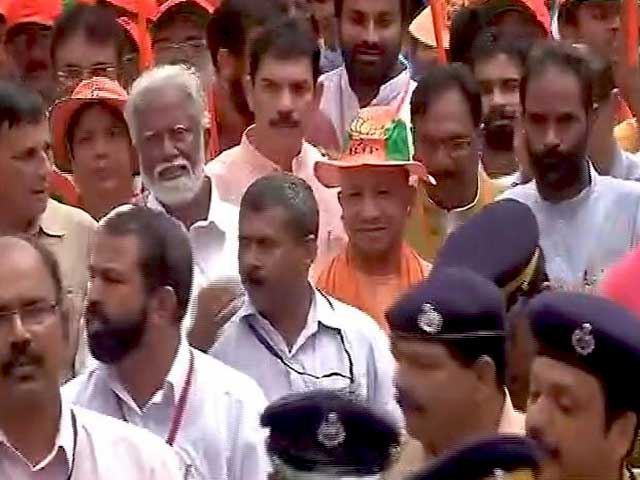 Video : After Amit Shah, Yogi Adityanath Takes Baton Of BJP Yatra In Kerala