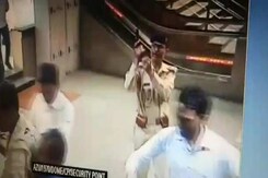 On Camera, Gun Pulled Out, Shot Into The Air At Delhi Metro Station On Camera, Gun Pulled Out, Shot Into The Air At Delhi Metro Station