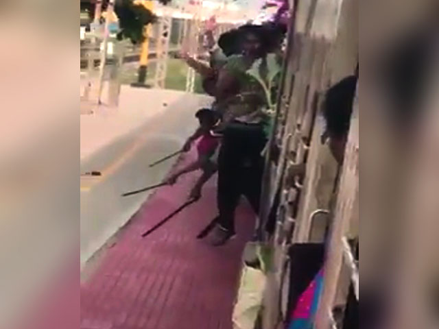 Hanging Out Of Moving Train, Chennai Students Filmed Showing Off Knives