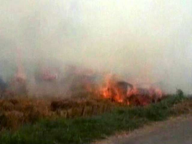 Despite Fines And Subsidies, Haryana Farmers Continue Burning Crop Stubble