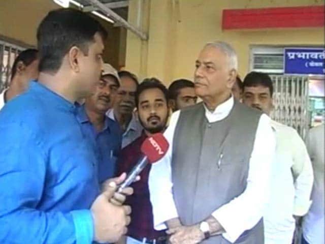 Video : Yashwant Sinha Alleges Many BJP Lapses In Handling Jay Shah Case