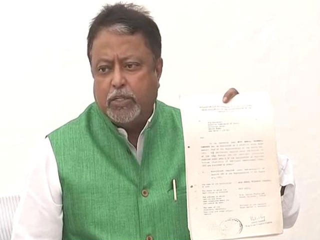Video : Compelled To Quit Trinamool With Heavy Heart, Says Mukul Roy