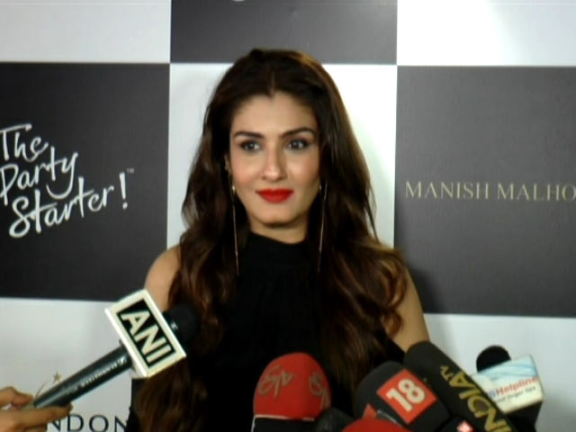 Raveena Tandon On Her Favourite Designer Manish Malhotra