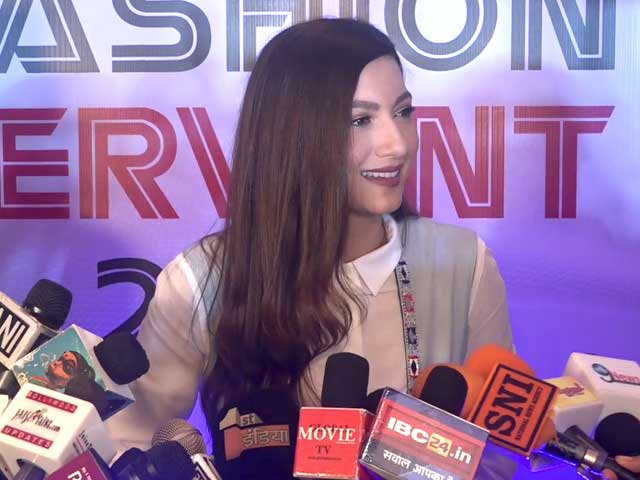 Actor & Model Gauhar Khan Defines Fashion