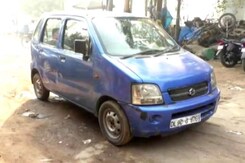 Arvind Kejriwal's Blue WagonR, Missing For 2 Days, Found In Ghaziabad Near Delhi Arvind Kejriwal's Blue WagonR, Missing For 2 Days, Found In Ghaziabad Near Delhi