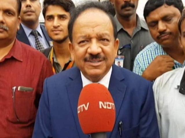 Video : Make Zero Pollution Crackers: Dr Harsh Vardhan's Challenge To Indian Scientists