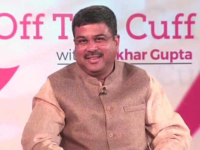 Off The Cuff With Petroleum Minister Dharmendra Pradhan