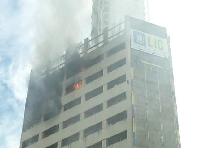 Massive Fire Breaks Out In 19-Floor Building In Kolkata