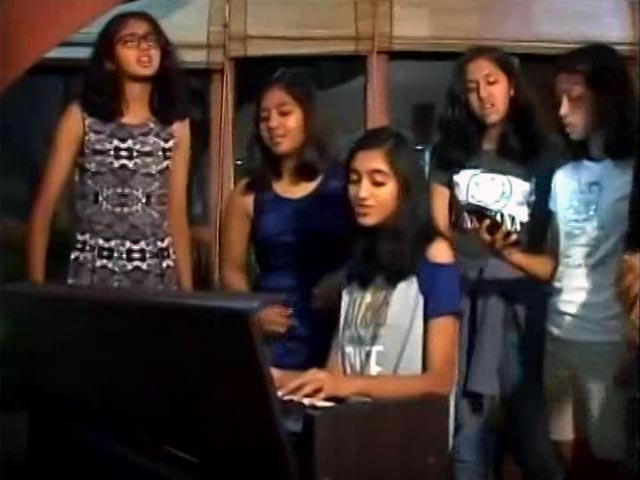 Schoolgirls Compose Professional Music