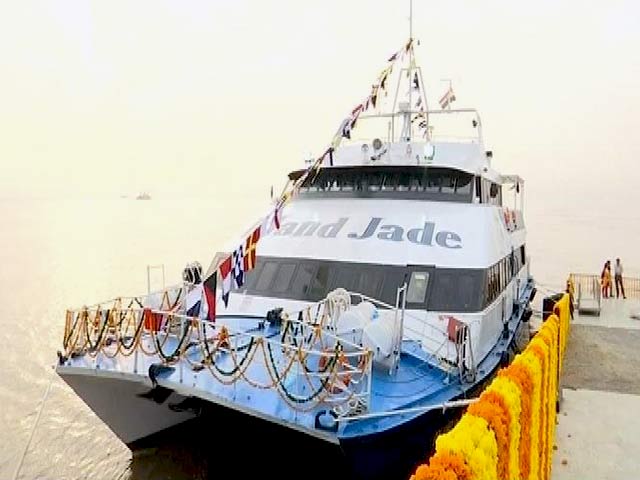 घोघा-दाहेज के बीच फेरी सेवा शुरू होने से 310 किमी की दूरी घटकर 30 किमी हुई