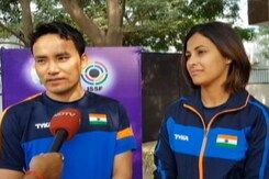 ISSF विश्व कप  में गोल्ड जीतने वाले जीतू राय-हीना सिद्धू से विशेष बातचीत ISSF विश्व कप  में गोल्ड जीतने वाले जीतू राय-हीना सिद्धू से विशेष बातचीत