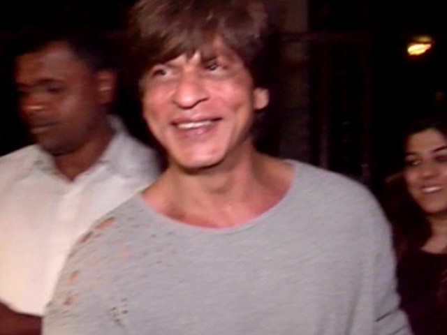 Spotted! Shah Rukh Khan Outside Shankar Ehsaan Loy's Studio