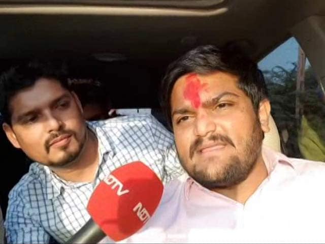 Video : 'BJP Tried To Buy Me Out, I Refused': Hardik Patel To NDTV