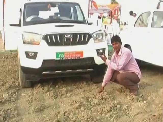 UP Minister Drives Through Field To Save Time, Farmer Says Crop Destroyed