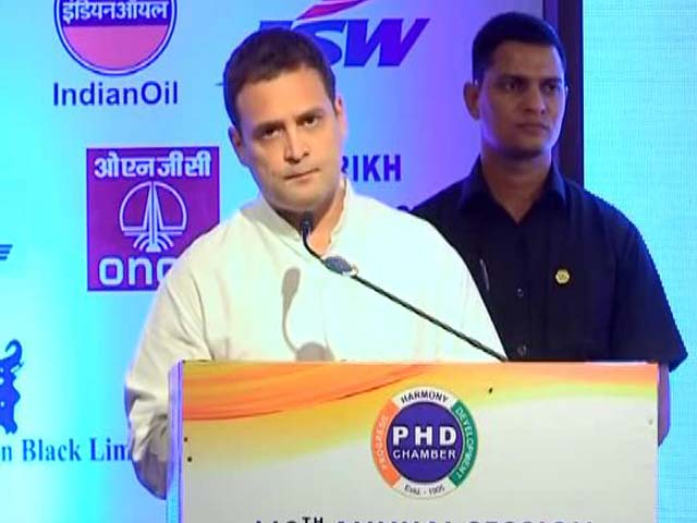 Video: GST A Tsunami Of Terror Tax, Says Rahul Gandhi