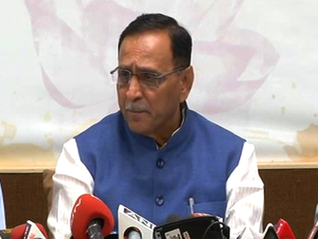 Vijay Rupani Links Terror Suspects To Ahmed Patel, 'Absurd' Says Congress
