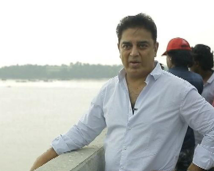 Kamal Haasan Visits Ennore Creek In Chennai, Raises Looming Crisis