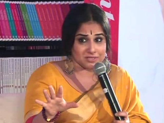 Video : Vidya Balan On Why Bollywood Is Scared Of Voicing Political Opinions