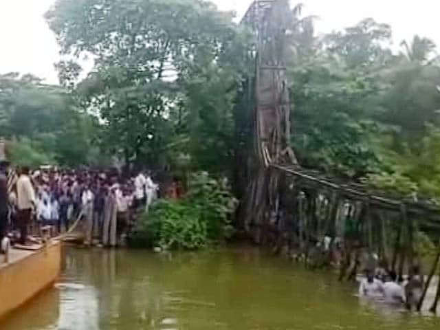 Video : 1 Dead, At Least 57 Injured After Bridge Collapses In Kerala's Chavara