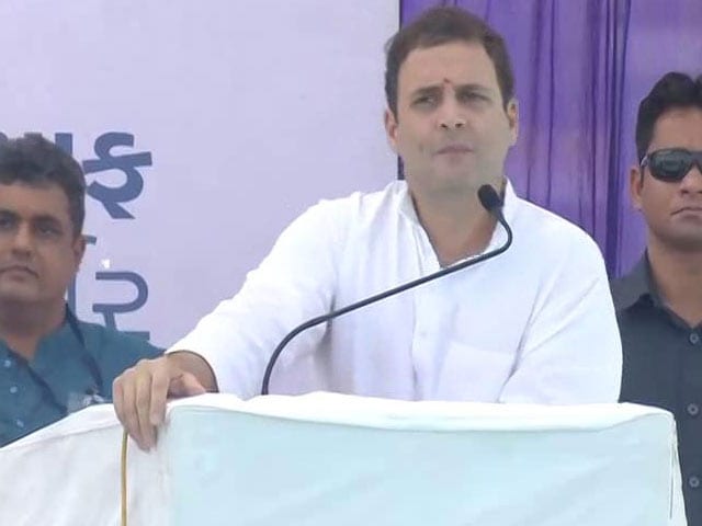 Video : Hit A Button On Your Phone, And A Chinese Youth Gets A Job: Rahul Gandhi