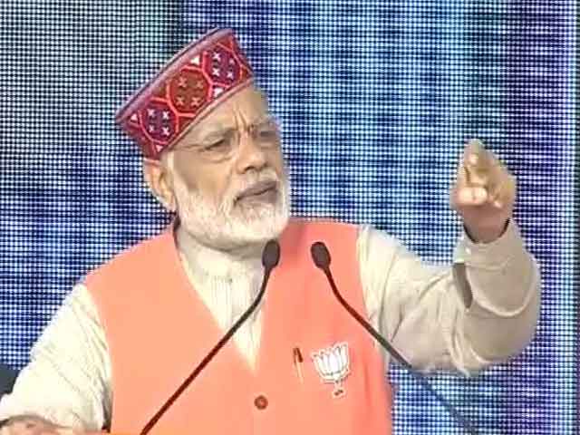 Video : Congress Has Become A Laughing Club,' Says PM Narendra Modi in Himachal
