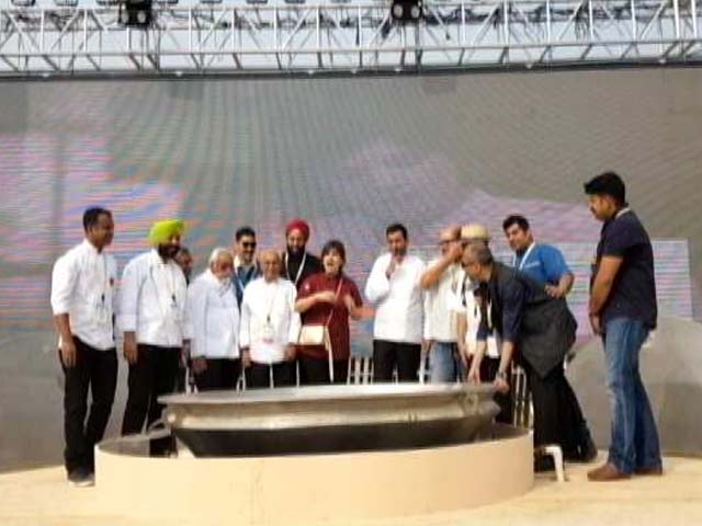 दिल्ली में वर्ल्ड फ़ूड इंडिया की शुरुआत, एक ही बर्तन में बनेगी 800 किलो खिचड़ी