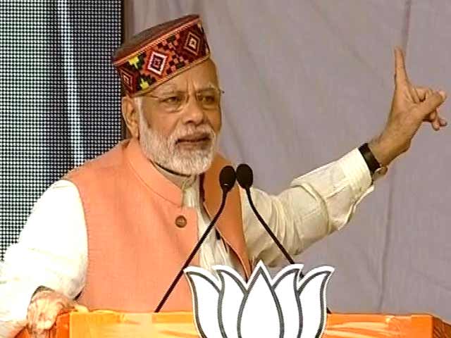 Congress Has Run Away From The Battlefield, Says PM Modi In Himachal