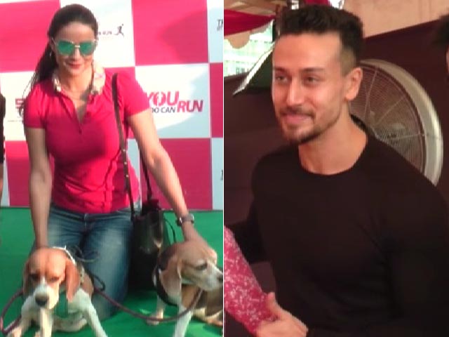 Tiger Shroff & Gul Panag At Petathon 2017