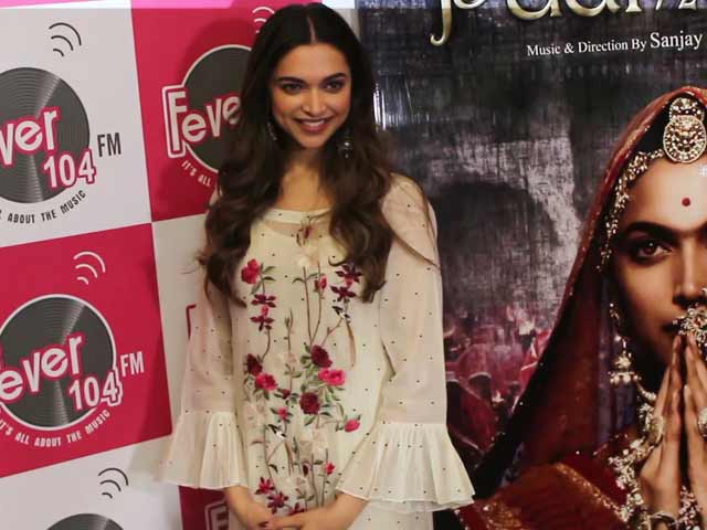 <i>Padmavati</i> Star Deepika Padukone On Shooting <i>Ghoomar</i>