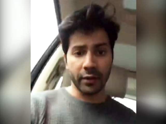 Video : Exclusive: Varun Dhawan's Message To Fight Delhi Smog