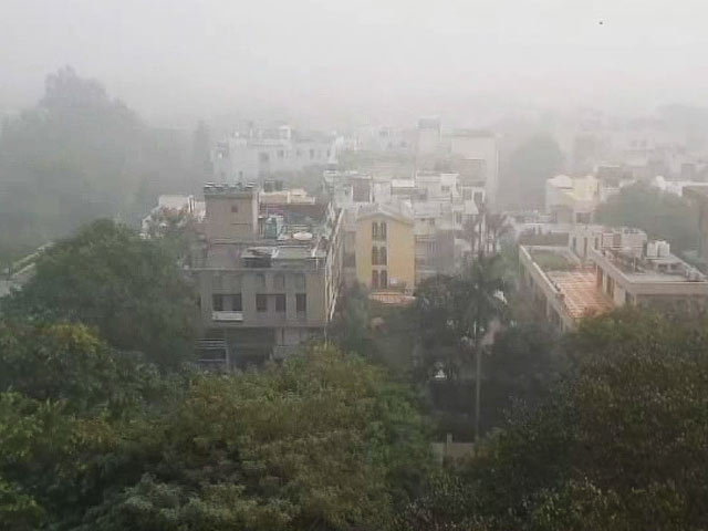 Arabian Dust In Delhi Skies