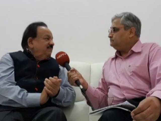 प्रदूषण के मुद्दे पर उदासीन नहीं है पीएमओ और पर्यावरण मंत्रालय : डॉ हर्षवर्धन