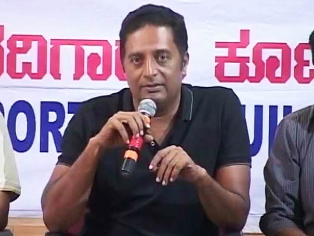 Video : BJP Hungers For Power, Trying To Silence Dissent, Says Actor Prakash Raj