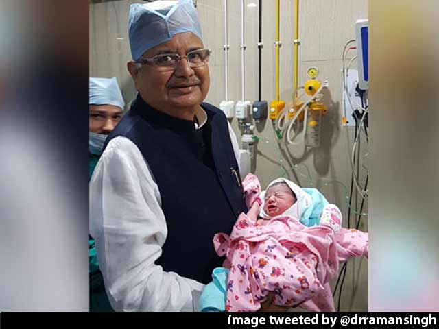 Patients Share Bed As Hospital Vacates Floor For Raman Singh's Family