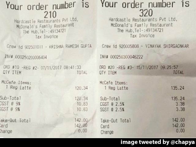 Video : McDonald's Meals Not Cheaper Despite GST Rate Cut. Twitter Not Lovin' It