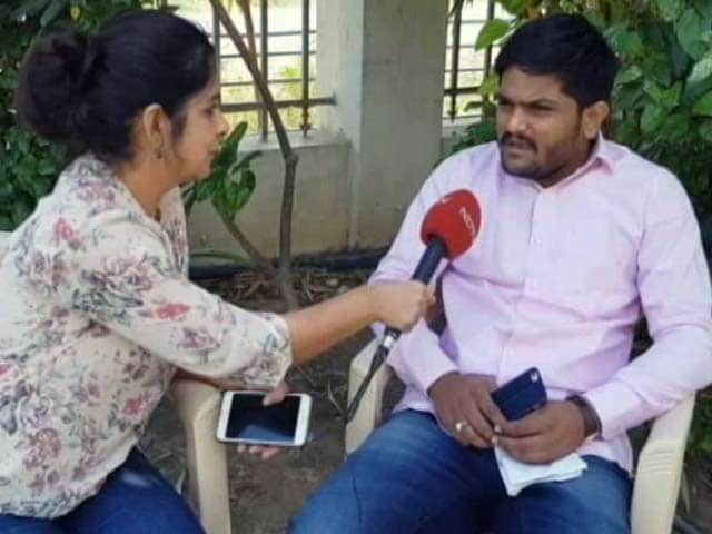 Video : Can't Meet Rahul Gandhi, Can Only Send Best Wishes To Him: Hardik Patel
