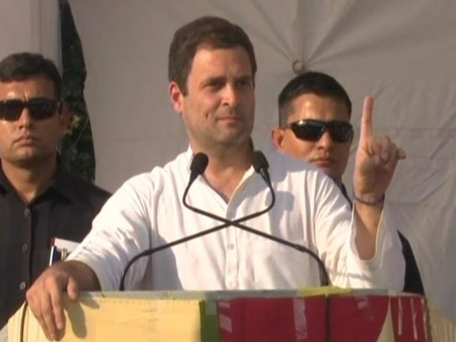 सिर्फ़ कुछ लोगों के लिए है बीजेपी की सरकार : राहुल गांधी