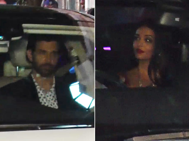 Hrithik, Aishwarya, Aditya & Other Stars Spotted At A Wedding