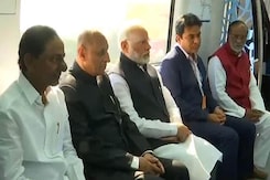 PM Modi Launches Hyderabad Metro, Takes First Ride PM Modi Launches Hyderabad Metro, Takes First Ride