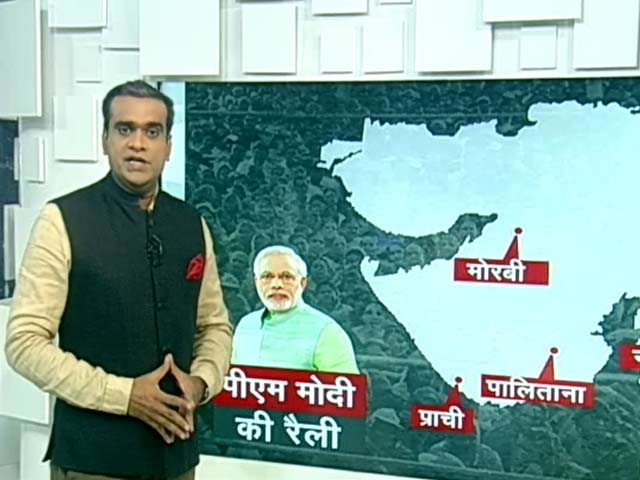 गुजरात का गढ़ : चुनाव प्रचार में राष्ट्रीय और अंतरराष्ट्रीय मुद्दे छाए