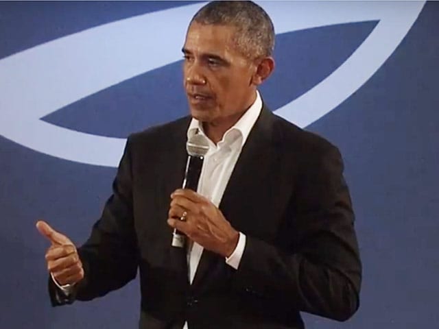 Video : Want To Influence Next Gen Leaders, Says Barack Obama In Delhi