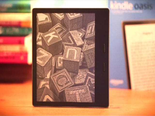 Video : Amazon's new Kindle Oasis: E-reading gets an upgrade