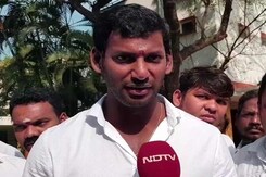 Actor Vishal Says Not Racing Rajinikanth, Kamal Haasan On Politics Actor Vishal Says Not Racing Rajinikanth, Kamal Haasan On Politics