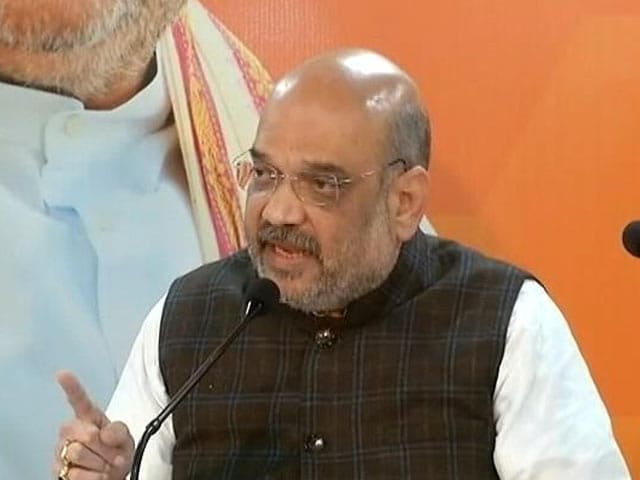 Video : "Clarify Stand On Ram Temple": Amit Shah To Rahul Gandhi