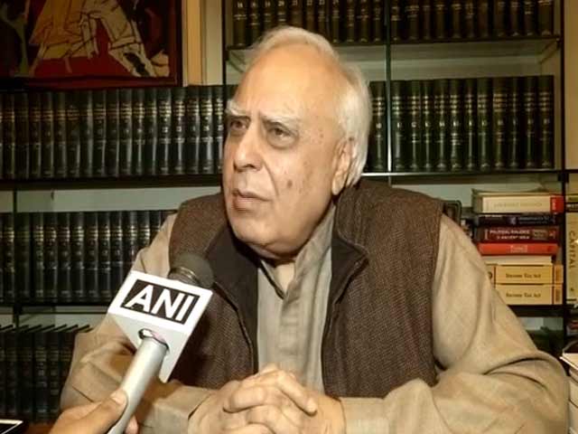 Video : Not Sunni Waqf Board Lawyer, PM Should Check Facts, Says Kapil Sibal