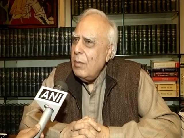 Not Sunni Waqf Board Lawyer, PM Should Check Facts, Says Kapil Sibal