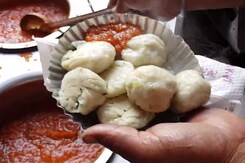 Dolma Aunty's Momos In Delhi's Lajpat Nagar Dolma Aunty's Momos In Delhi's Lajpat Nagar